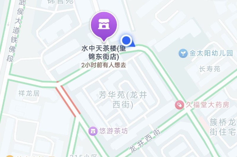 簇桥这里又开启了 直接导航到水